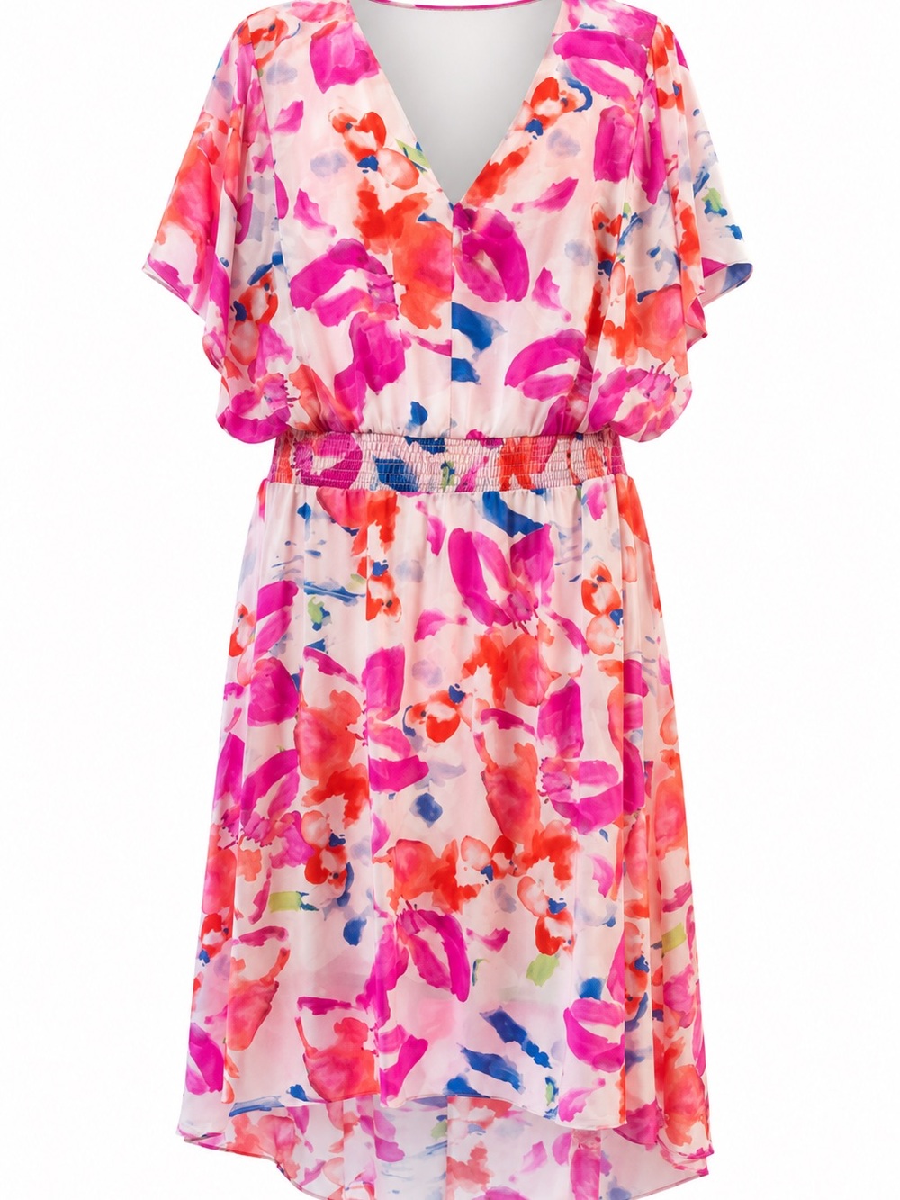 DKNY Multicolor Floral Dress